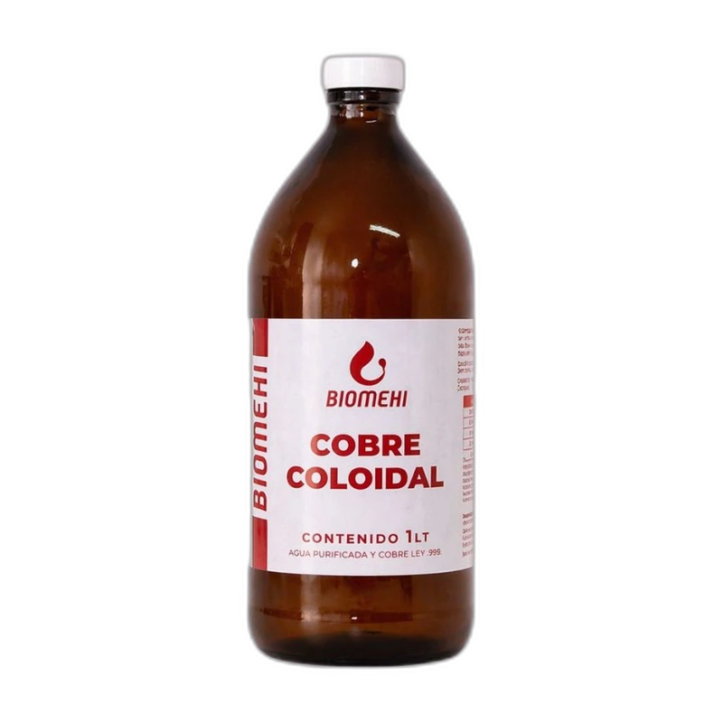 Cobre Coloidal BioMexi Ley .999 5 PPM