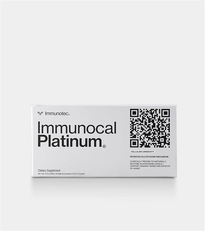 Immunocal Platinum - Fórmula avanzada con vitamina D y cúrcuma