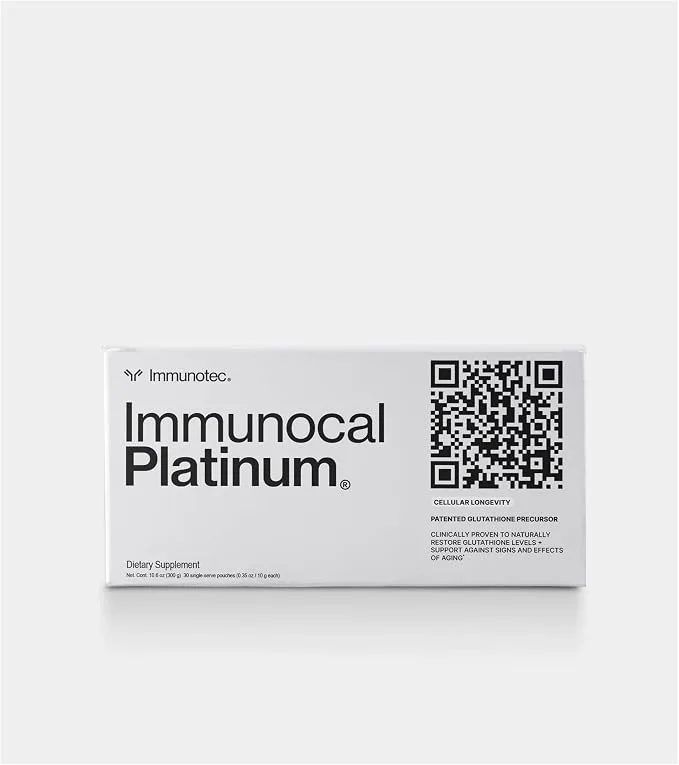 Immunocal Platinum - Fórmula avanzada con vitamina D y cúrcuma